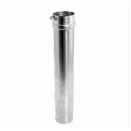 DURA VENT Dura Vent FSAVL3 18 x 3 in. Dia. Adjustable Vent Length Pipe FSAVL3